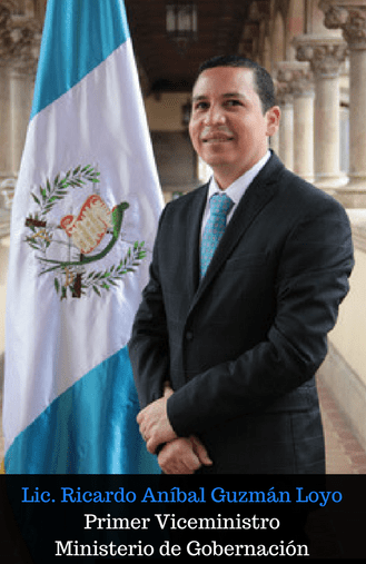 RICARDO ANIBAL GUZMAN LOYO PRIMER VICEMINISTRO DE GOBERNACION GUATEMALA - IGOR BITKOV