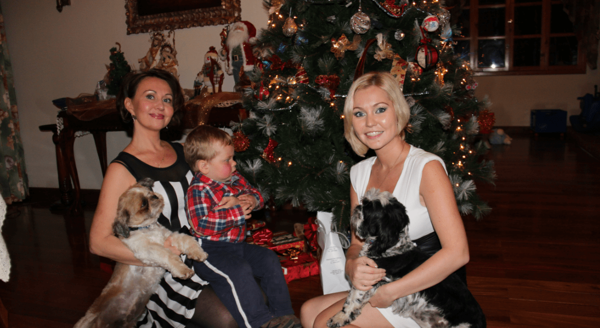 Foto Navidad Familia Bitkovs diciembre de 2014